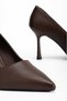 Parhis Brown Women's High Heel Shoes Stiletto - 3