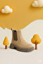 Children's Chelsea Suede Boots – Waterproof Thick-Soled Non-Slip Thermo Winter Casual Boots - 6