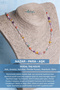 Certified Natural Stone Pendant Evil Eye - Money - Love