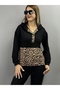 Leopard-Detail Two-Thread Fabric Tracksuit Set - 4