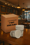 6.5 oz Paperboard Cups 3000 Pieces Boxes Wholesale Good Quality Leak Proof