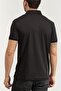 Men's Polo Neck T-Shirt Black - 3