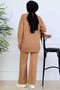 Processing Detail Knitwear Set S1067 Mink - 4