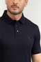 Men's Eagle Logo Regular Fit Pique Cotton Short Sleeve Navy Blue Polo Neck T-Shirt Em003524 Af12955 - 4