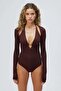 Britney Bodysuit - Brown