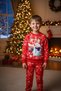 Snowman Printed Christmas Themed Unisex Children's Set