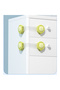- Baby Safety Latch Bear Design For Cabinets - Green - 3