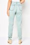Women Slim Fit Washed Stretchable Denim Jeans, Light Blue - 4