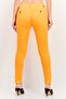 Women Cropped Fit Plain Chino Pants, Orange - 3