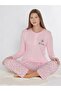 Long Sleeve Pajama Set Viscose 790-76 - 4