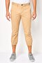 Men Slim Fit Solid Joggers Pants, Beige