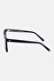 Women 207866PJP5408 Rectangular Sunglasses, Navy - 4