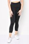 Women Dri Fit 3/4 Training Leggings, Black