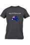 AUSTRALIAN MAP FLAG