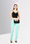 Women Slim Fit Solid Stretchable Jeans, Light Green - 2