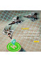Remote Control Glider RC Helicopter Model Jet Fighter with Lights - 3