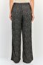Women Regular Fit High Rise Allover Print Wide Leg Pants, Multicolor - 2