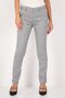 Women Cigarette Fit Textured Straight Leg Pants, Multicolor