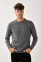 Men's Melange Knit Sweater - 2