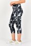 Women Sportswear Fit Camouflage Training 3/4 Leggings, Multicolor - 3