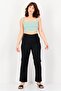 Women Square Neck Sleeveless Allover Print Crop Top, Multicolor - 4