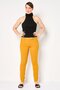 Women Regular Fit Solid Chino Pants, Mustard - 2