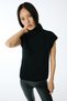 Hakim Yaka Black Knitwear Blouse - 7