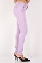 Women Regular Fit Solid Chino Pants, Dusty Purple - 2