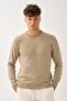 Men's Melange Knit Sweater