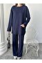 Lace Detailed Oversize Wide Leg Modal Fabric Tracksuit Set