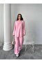 Lace Detailed Oversize Wide Leg Modal Fabric Tracksuit Set