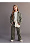 Esvab • Modern & Distinctive Wide-Leg Gabardine Cargo Pants for Girls