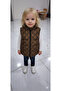 Hooded Children's Puffer Vest - 2