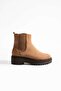 Women's Double Elastic Chelsea Casual Boots Anve Taba - 7