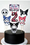 Kuromi cake topper - 2 years old kuromi cake decorations - kuromi birthday - kuromi model cake topper