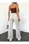 Women's Elastic Waist Palazzo Pants - 3