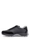 152-20386 Men's Genuine Leather Casual Shoes Black - 3