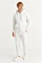 Men's Hooded Jacket Tracksuit Set - 4