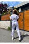 Women's Tracksuit Set Los Angeles Printed Cotton - 4