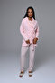Women's Pajama Set with Short Robe 3-Piece Set