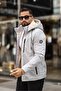 Winter Waterproof and Windproof Detachable Hooded Men's Coat