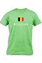BELGIUM WITH FLAG