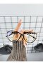 Blue Light Protective Cat Eye Glasses for Women, Optically Compatible (the Lenses May Change), with Case and Cleaning Cloth as a Gift! - 5