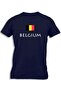 BELGIUM WITH FLAG