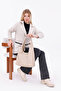 Laura Mink Women's Hand and Shoulder Bag with Magnet Detail - 6