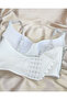 White Bustier with Stone Detail - 4