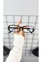 Square Rectangular 42 Ekartman Metal Transparent Women Men Unisex Blue Light Protection Screen Glasses Eyewear - 6