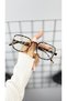 Kare 42 Ekartman Bone Transparent Women Men Unisex Blue Light Protection Screen Glasses Eyewear