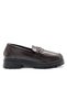 Buckle Detailed Poly Lightweight Sole Casual Women's Shoes Brown - 3