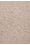 Regular Fit Polo Neck Printed Women's Beige Sweater - 5